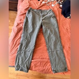 Abercrombie & Fitch Men's Olive Cargo Pants